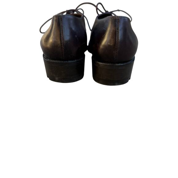 Amalfi by Rangoni Brown Leather Oxford Shoes - Size 7B - Picture 4 of 7